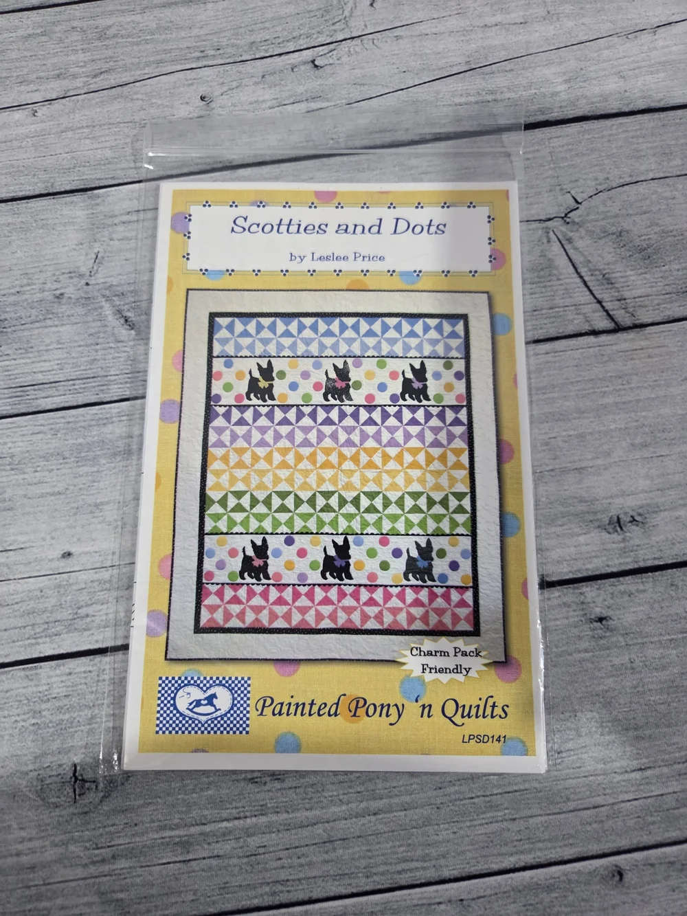 Painted Pony 'n Quilts Quilting Pattern Scotties and Dots